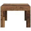 vidaXL Mesa de Caf&eacute; Madera vieja 50 x 50 x 35 cm Madera de ingenier&iacute;a