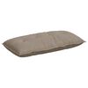 vidaXL Coj&iacute;n de Espalda Gris topo 100 x 50 cm Tela de microfibra