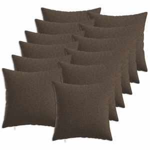vidaXL Funda de almohada 12 uds. HEERLEN Topo 40 x 40 cm Tela