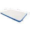 vidaXL Plataforma flotante inflable azul y blanco 300x300x15 cm