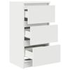 vidaXL Aparador blanco 37,5x35x76 cm madera de ingenier&iacute;a