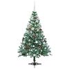 vidaXL &Aacute;rbol de Navidad artificial Verde 150 cm PVC y acero