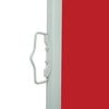 vidaXL Toldo lateral retr&aacute;ctil de jard&iacute;n rojo 140x500 cm