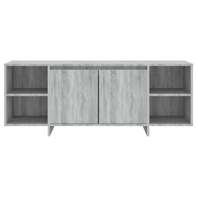 vidaXL Mueble de TV madera de ingeniería gris Sonoma 130x35x50 cm