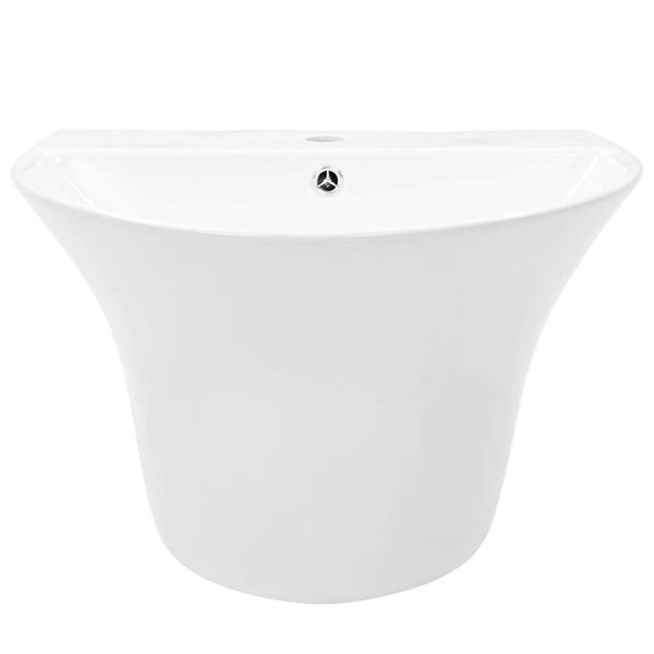 vidaXL Lavabo 56 x 48 x 42 cm Cer&aacute;mica Glaseada