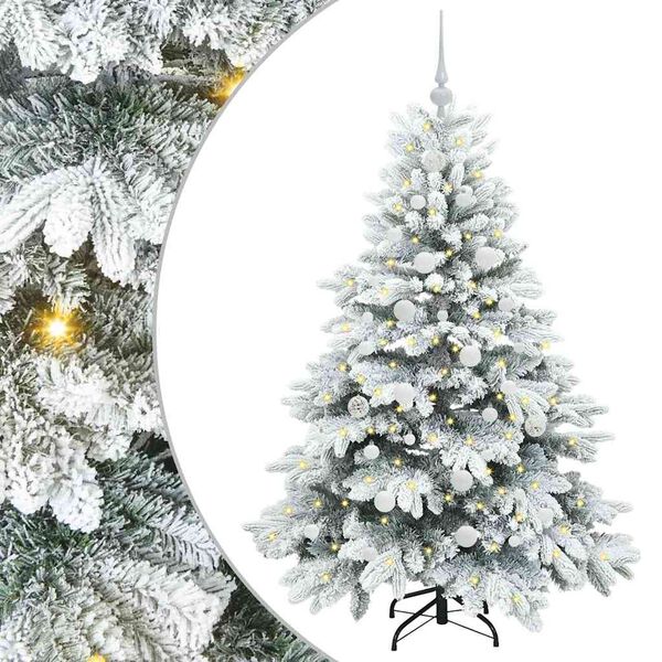 vidaXL &Aacute;rbol de Navidad artificial con 150 LED 150 cm PE y PVC