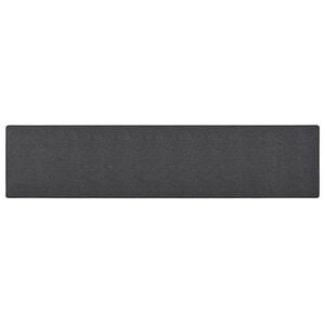 vidaXL Alfombra de pasillo gris antracita 80x400 cm
