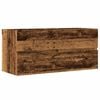 vidaXL Armario para lavabo madera ingenier&iacute;a envejecida 100x38,5x45 cm