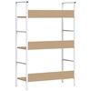 vidaXL Estanter&iacute;a de 3 niveles madera ingenier&iacute;a roble 60x27,6x90,5 cm