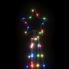 vidaXL &Aacute;rbol de Navidad LED 339 LEDs de colores 187 cm