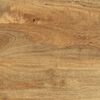 vidaXL Mesa de centro madera maciza de mango marr&oacute;n 80x54x40 cm