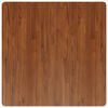 vidaXL Tablero de mesa cuadrada madera roble marr&oacute;n oscuro 90x90x2,5cm