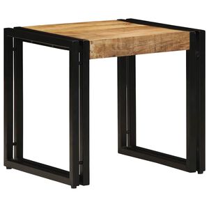 vidaXL Mesa de Caf&eacute; Marr&oacute;n 40 x 40 x 38 cm Madera de mango maciza