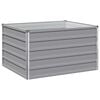 vidaXL Cama de Jard&iacute;n Elevada Gris 100 x 80 x 55 cm