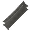 vidaXL Funda de almohada 2 pcs HEERLEN Gris oscuro 40 x 145 cm