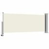 vidaXL Toldo lateral retr&aacute;ctil para patio 100x300 cm crema
