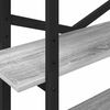 vidaXL Estante de libros Gris Sonoma 100 x 33,5 x 178 cm