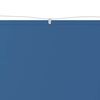 vidaXL Toldo vertical tela oxford azul 140x1200 cm