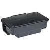 vidaXL Trampas para ratones 12 uds. negro 22x12,5x7,5 cm