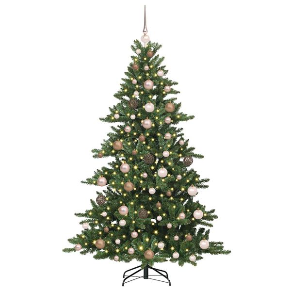 vidaXL &Aacute;rbol de Navidad artificial con ramas articuladas Verde 180 cm