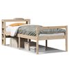 vidaXL Cama personas mayores con cabecero madera maciza pino 90x190 cm