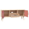 vidaXL Mueble de TV con puertas madera contrachapada 105x30x45 cm