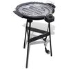 vidaXL Barbacoa rectangular el&eacute;ctrica con soporte BBQ de jard&iacute;n