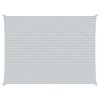 vidaXL Toldo Vela de Sombra Gris claro y . 8 x 6 m