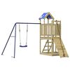 vidaXL Parque infantil de exterior madera de pino impregnada