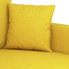 vidaXL Sill&oacute;n de tela amarillo claro 60 cm