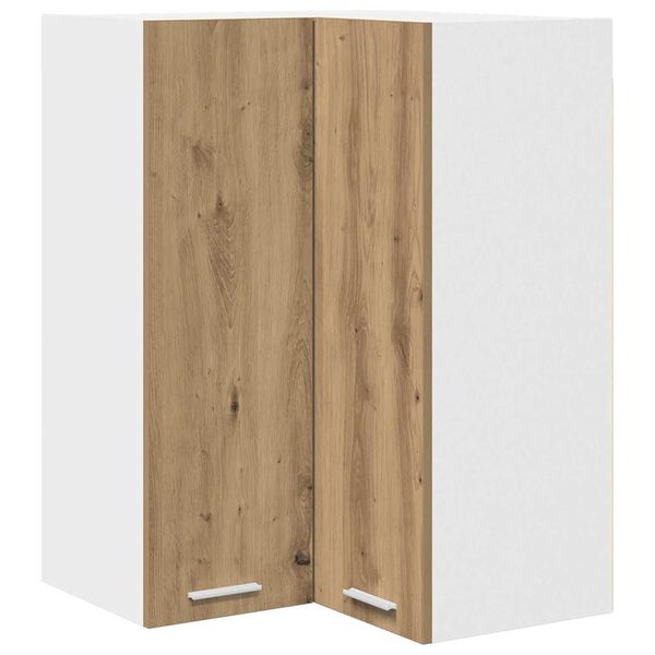 vidaXL Mueble colgante Roble Artesano y 57 x 57 x 80 cm