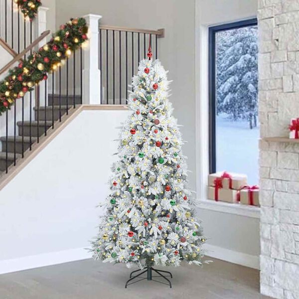 vidaXL &Aacute;rbol de Navidad artificial con ramas articuladas 240 cm