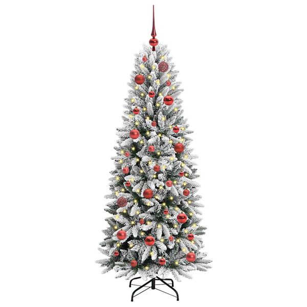 vidaXL &Aacute;rbol de Navidad artificial 150 cm PVC y Pl&aacute;stico y Acero y PE
