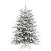 vidaXL &Aacute;rbol de Navidad artificial con ramas articuladas 150 cm