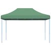 vidaXL Tienda de fiesta plegable Pop-Up verde 410x279x315 cm