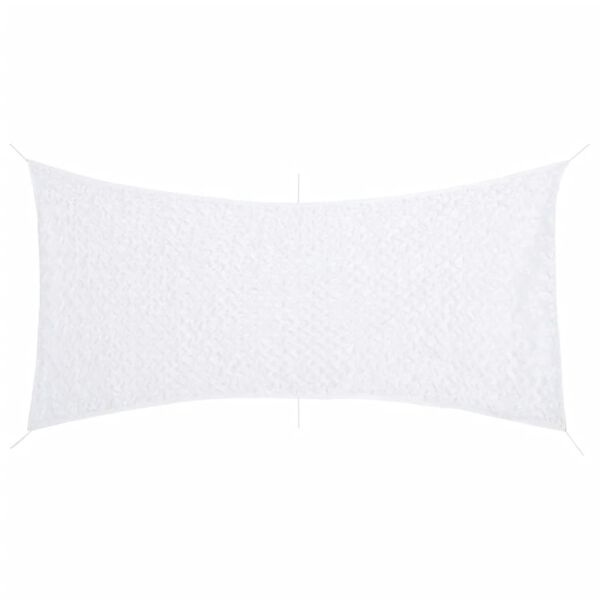 vidaXL Red de camuflaje con bolsa de almacenamiento blanco 506x279 cm
