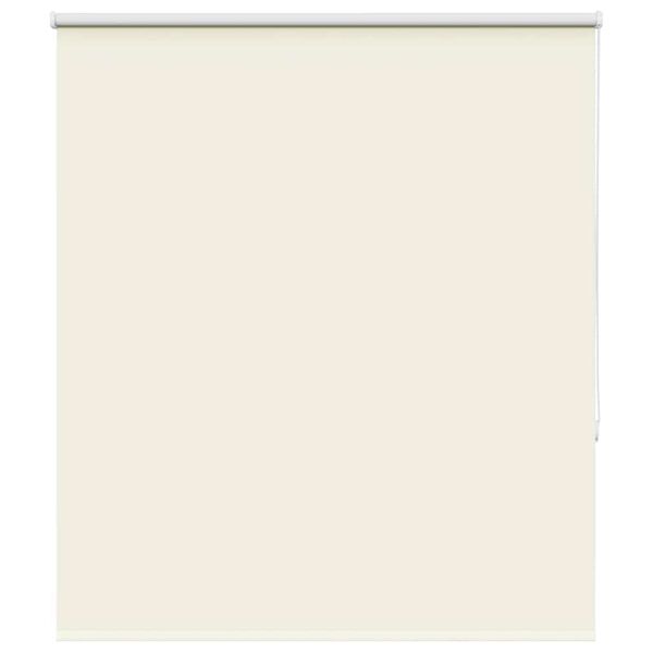 vidaXL Estor Enrollable Opaco Blanco Roto 125x130cm Tela Ancho 121,6cm