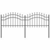 vidaXL Valla de Jard&iacute;n Gris 240 x 115 cm