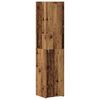 vidaXL Aparador alto Madera vieja 40 x 42,5 x 185 cm