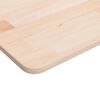 vidaXL Encimera de ba&ntilde;o madera maciza sin tratar 100x60x1,5 cm
