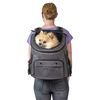 Jack and Vanilla Mochila para mascotas Travel gris/negro 40x25x36 cm