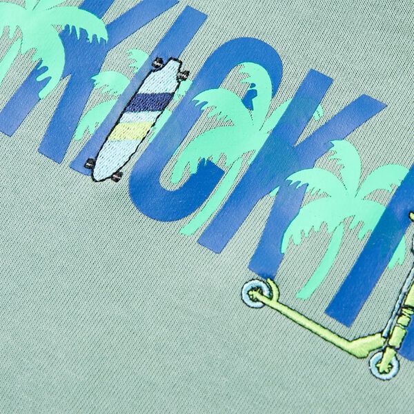 Sudadera infantil caqui claro 104