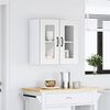 vidaXL Armario pared cocina puerta de cristal Kalmar blanca