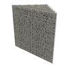 vidaXL Arriate de gaviones de acero galvanizado 75x75x100 cm