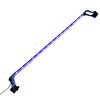 vidaXL Luz LED para acuario con abrazaderas azul y blanco 115-130 cm