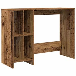 vidaXL Escritorio madera ingenier&iacute;a madera envejecida 102,5x35x75 cm