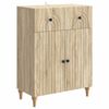 vidaXL Aparador Roble Sonoma 66 x 34,5 x 90 cm Madera de Ingenier&iacute;a