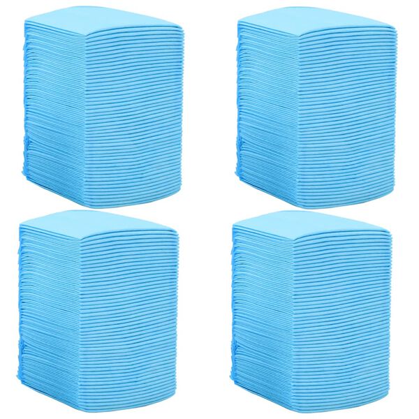 vidaXL Empapadores para mascota 200 unidades 45x33 cm textil no tejido