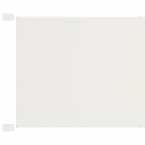 vidaXL Toldo vertical blanco 140x1200 cm tela oxford