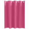 vidaXL Cortinas Opacas con Anillas 2 pcs Rosa Brillante 140 x 140 cm